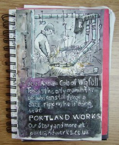 Andrew Cole at Portland Works