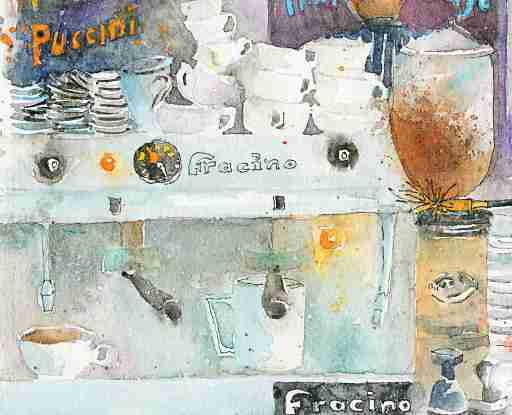 Fracino Coffee Maker at Homemade Cafe/Deli