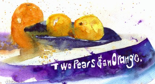 Two Pears & an Orange